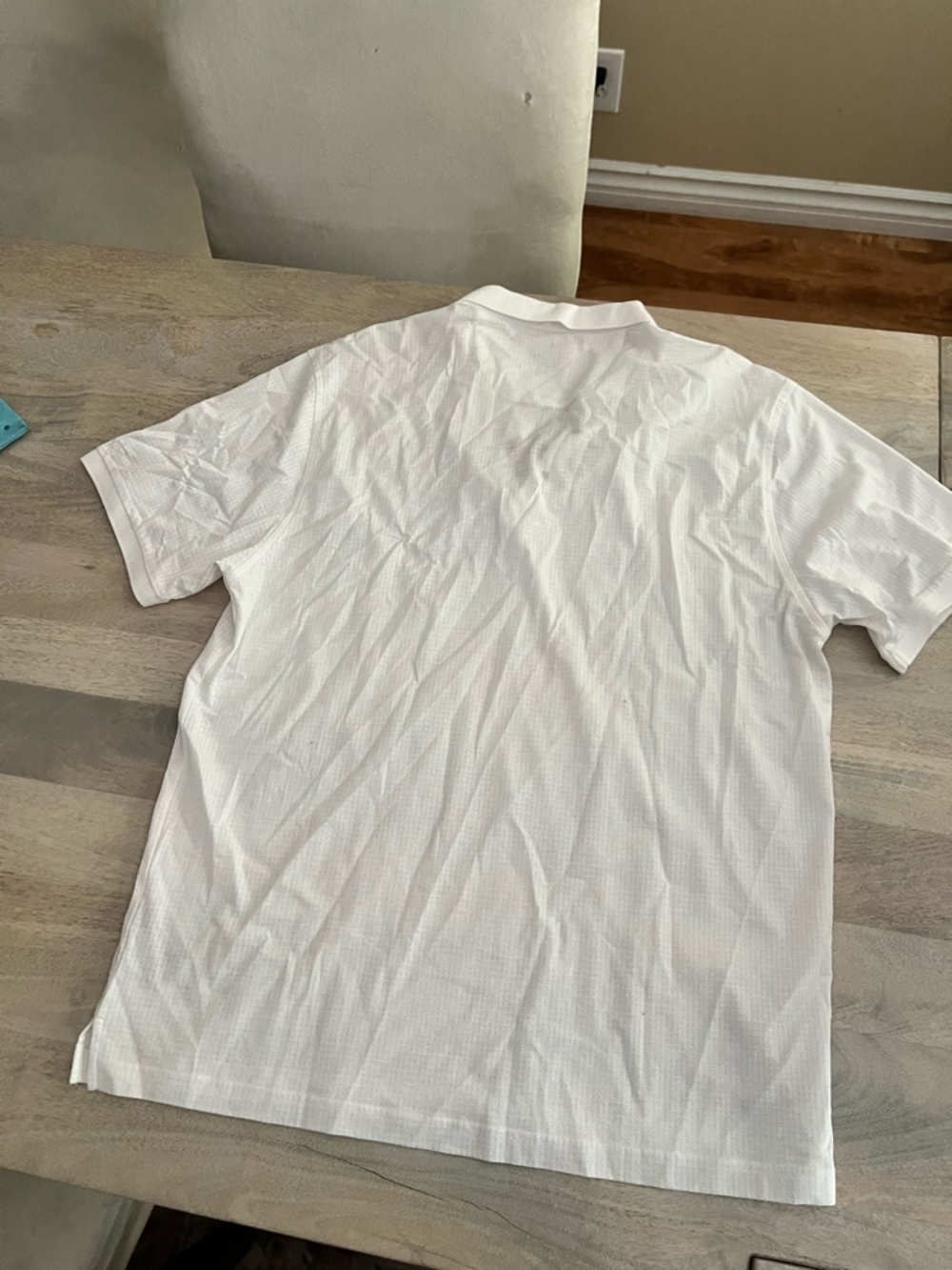 Hermes La Maison White Men's Polo Shirt **COPY*** - Picture 4 of 4